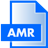AMR File Extension Icon 48x48 png